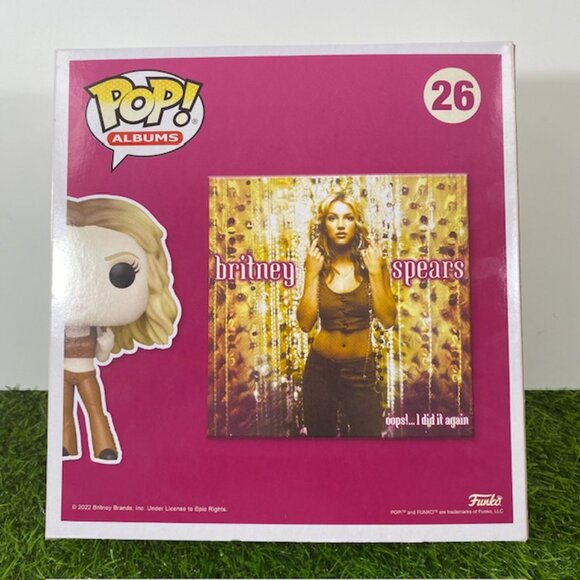 Funko Pop Album #26 Britney Spears OOPS! I DID IT AGAIN SPECIAL EDITION NWT - Picture 5 of 8